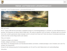 Tablet Screenshot of lohrsdorf.com